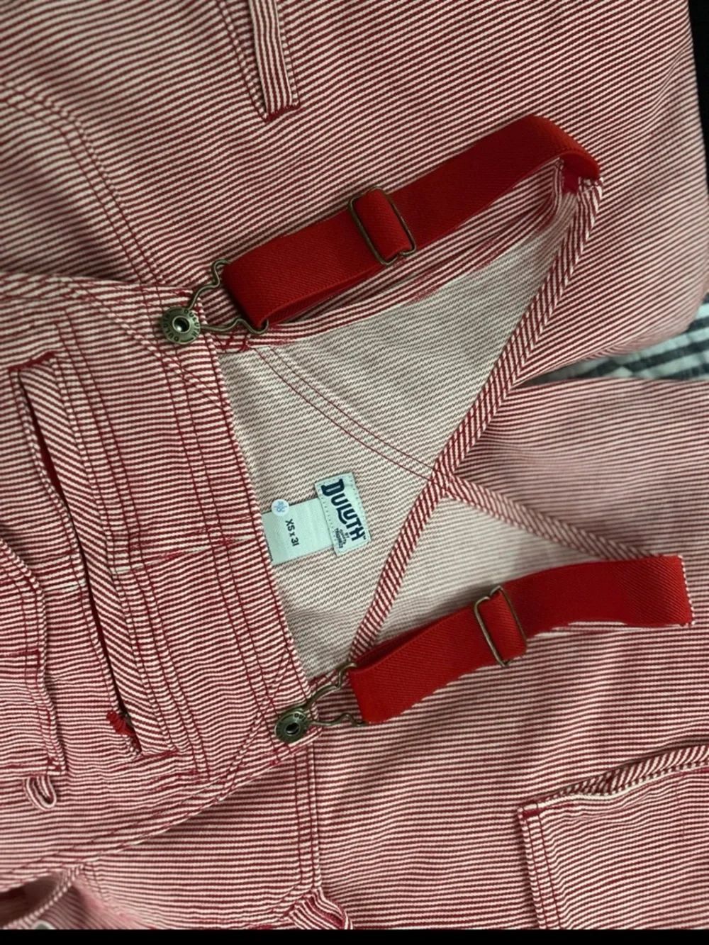 Duluth Rootstock Stripe Overalls XS/31 - Picture 6 of 6